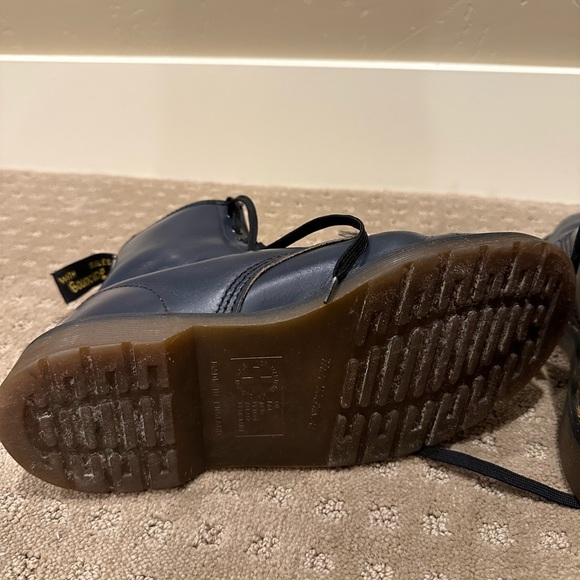 RARE navy Made in England Dr Martens Navy Blue - Picture 9 of 9